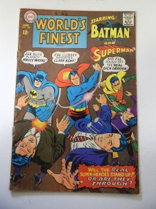 World's Finest Comics #168 (1967) VG Condition