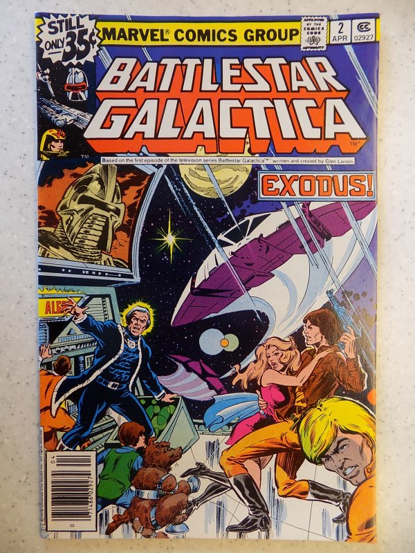 BATTLESTAR GALACTICA # 2 MARVEL SCI-FI TV ADVENTURE SPACE