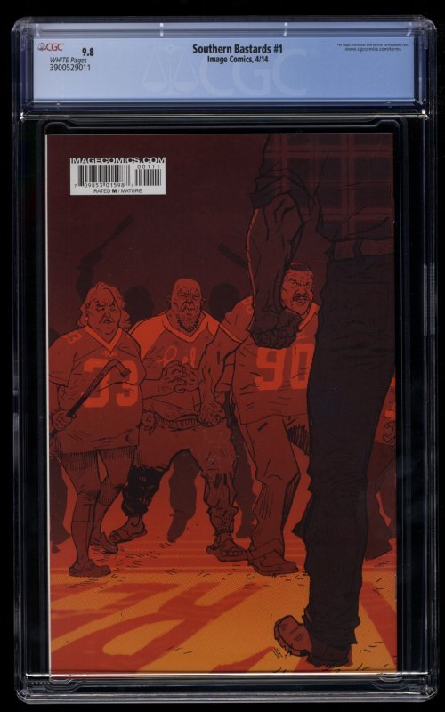 Southern Bastards #1 CGC NM/M 9.8 White Pages