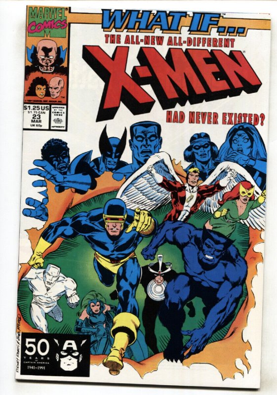 What If #23 1991-All-new X-men Never Existed-Marvel comic book