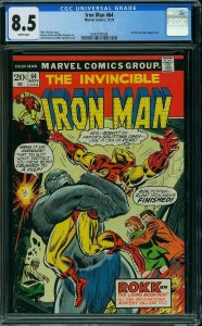 Iron Man #64 (1973) CGC 8.5 VF+