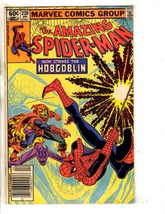 Amazing Spider-Man # 239 FN Marvel Comic Book 2nd Hob-Goblin Appearance JG9