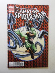 The Amazing Spider-Man #700 Second Print Cover (2013) VF Condition!