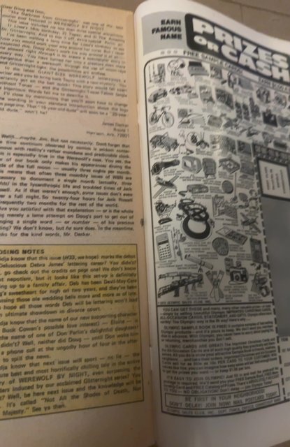 Werewolf by Night #33 (1975)2nd app of Moon Knight