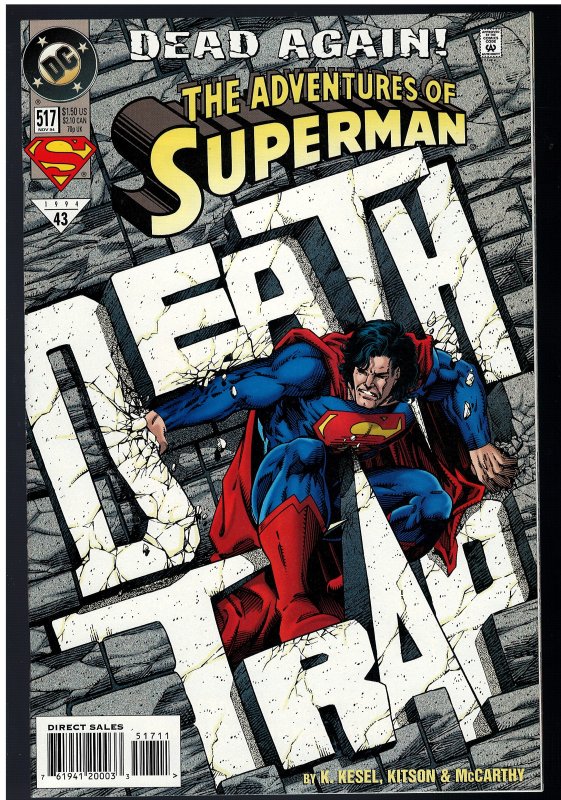 Adventures of Superman #517 (DC, 1994)