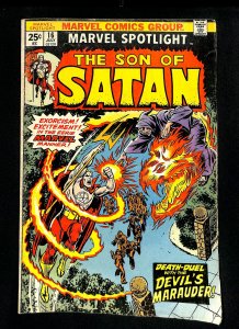Marvel Spotlight #16 Son of Satan!
