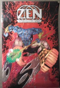 Zen Intergalactic Ninja Color #1 (1994) Chromium Die Cut Cover