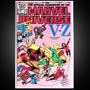 The Official Handbook of the Marvel Universe #12 (1983) Valkyrie Marvel Comics