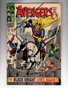 The Avengers #48 (1968) 1st app. The Black Knight! /  BC-CR500-ID#905