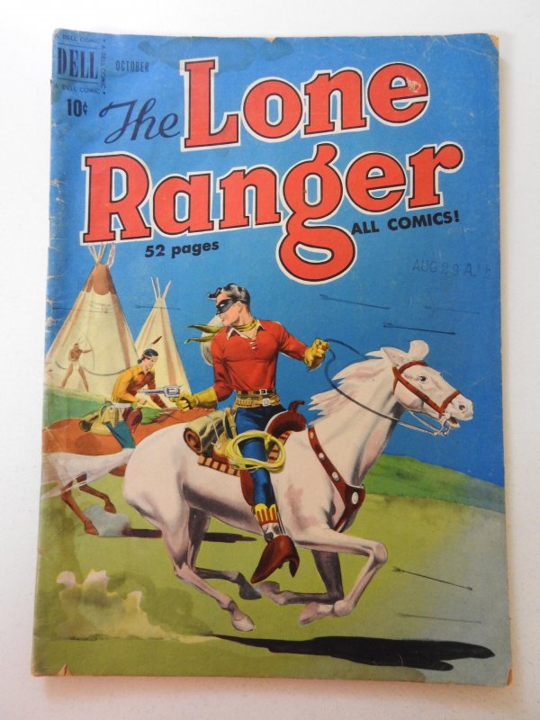 Lone Ranger #28 Great Cover! Solid VG- Condition!