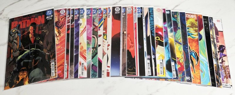 DC Absolute Power 30 Book Comic Lot Batman Superman Wonder Woman Flash NM