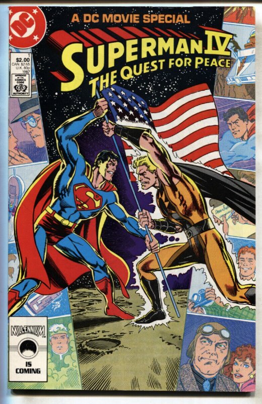 Superman IV The Quest of Peace #1--comic book--1987--DC