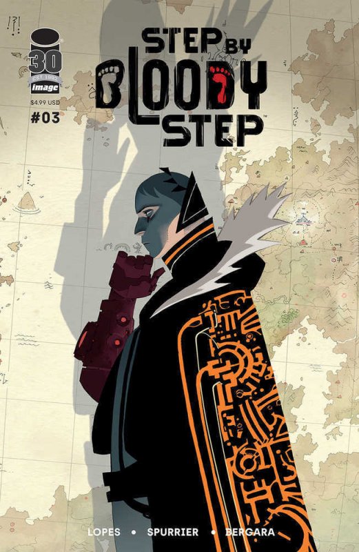 Step By Bloody Step #3 (Of 4) Cover A Bergara 