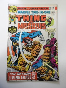 Marvel Two-in-One #15 (1976) FN+ Condition MVS Intact