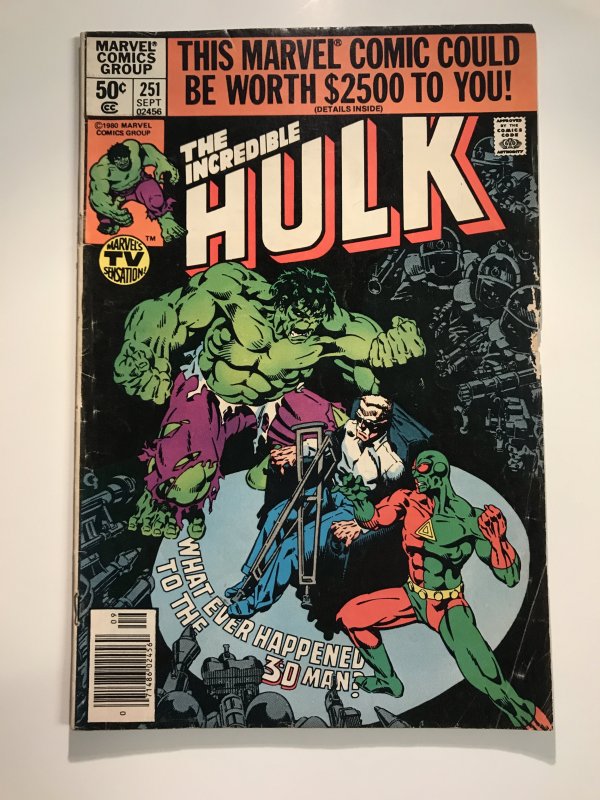 Hulk #251 VG