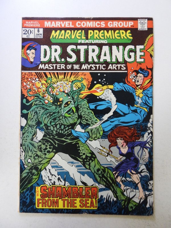 Marvel Premiere #6 (1973) VG- condition see description