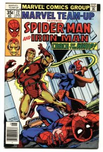 Marvel Team-up #72- SPIDER-MAN and IRON MAN NM-