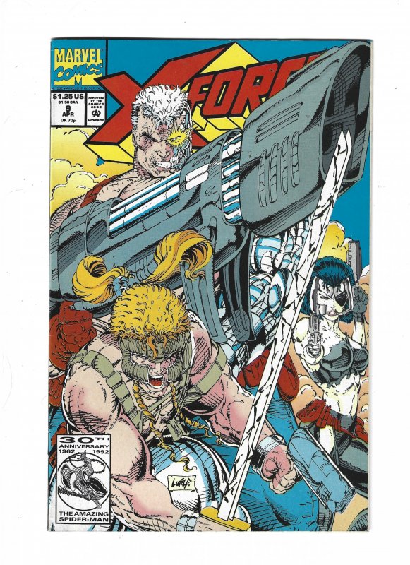 X-Force #3 through 9 (1991)