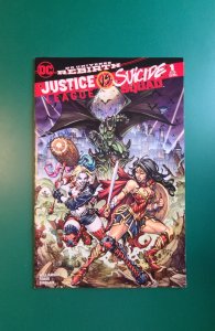 Justice League vs. Suicide Squad - Paolo Pantalena Cover (2017) NM