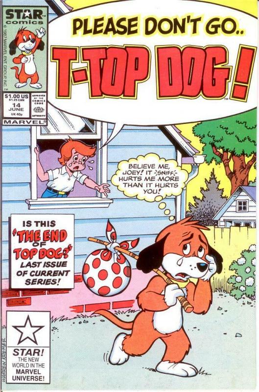 TOP DOG 14 VF-NM June 1987