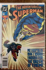 Adventures of Superman #506 NEWSSTAND EDITION