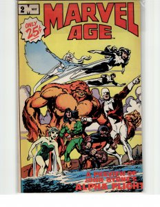 Marvel Age #2 (1983) Alpha Flight