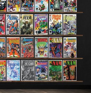 Huge Lot 140+ Comics with The Avengers, The 'Nam, Spider-Man 2099 & More!