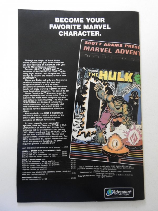 The Amazing Spider-Man #276 (1986) FN+ Condition!