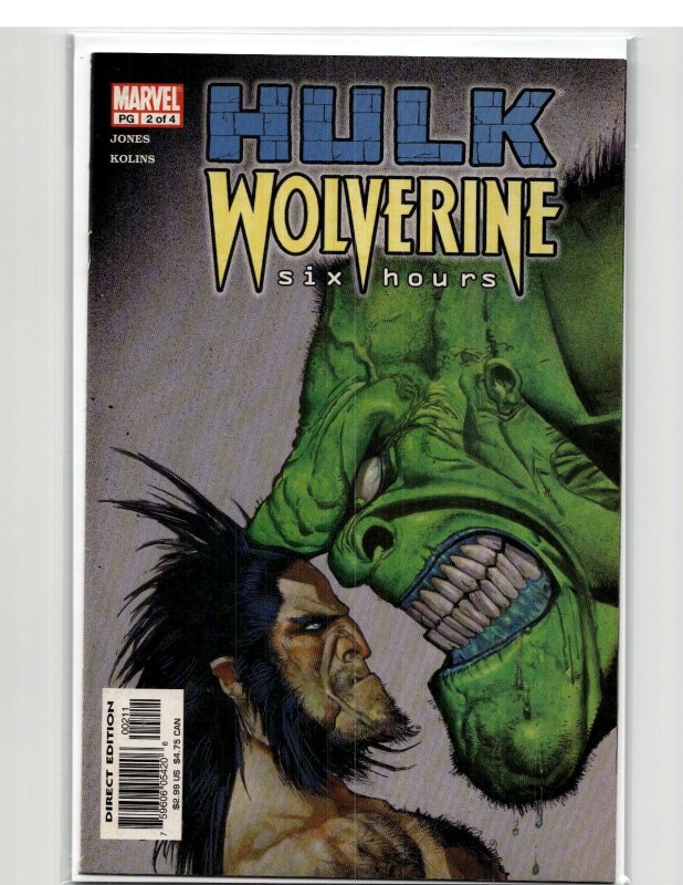 Hulk/Wolverine: 6 Hours #2 (2003) Wolverine