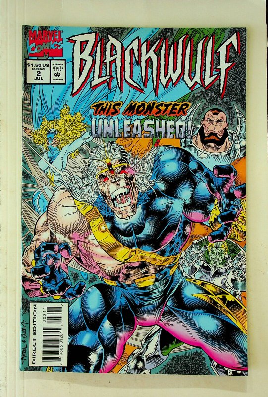 Blackwulf #2 (Jul 1994, Marvel) - Near Mint