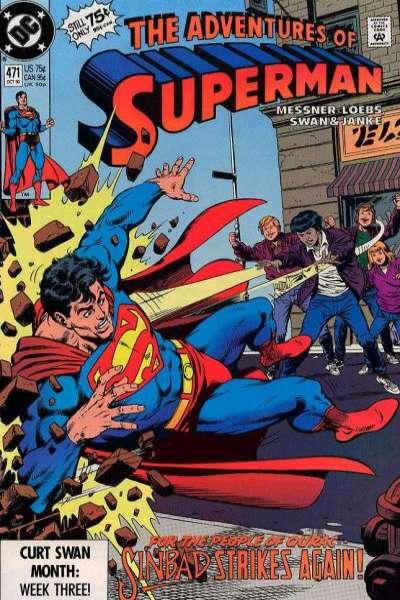 Adventures of Superman (1987 series) #471, NM (Stock photo)