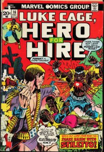 Hero for Hire #16 (1973) Luke Cage
