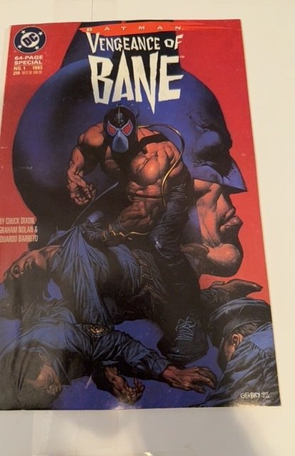 Batman: Vengeance of Bane Special #1 (1993) 1st Bane- see description