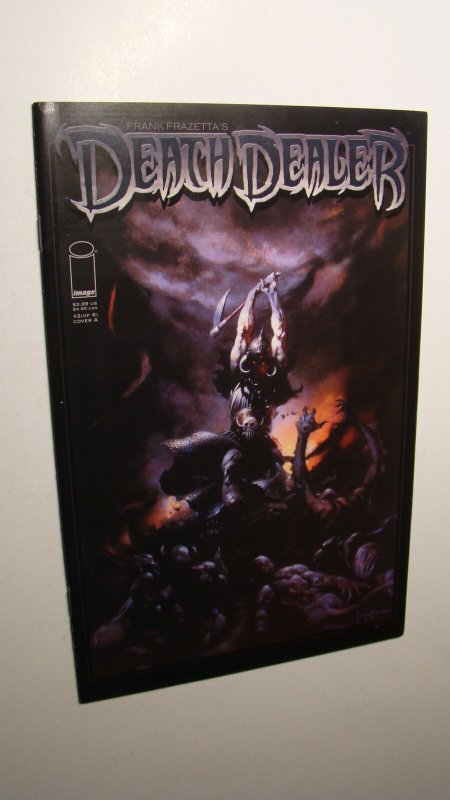 FRAZETTA COMICS - DEATH DEALER 2 - COVER A **VF/NM 9.0** AMAZING ART 