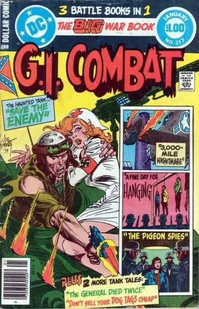 G.I. Combat (1957 series) #217, Good+ (Stock photo)