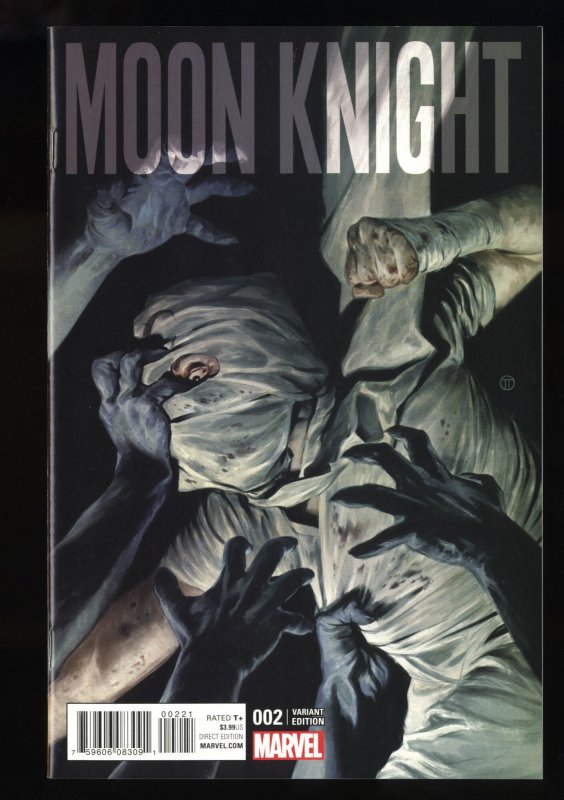 Moon Knight (2016) #2 NM+ 9.6 Tedesco Variant 1:25 Retailer Incentive