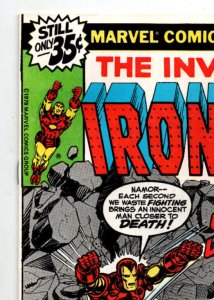 Invincible Iron Man #120 newsstand - 1st app Justin Hammer 1979 - Namor - (-NM)