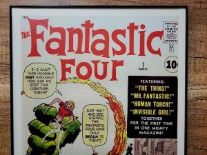 FANTASTIC FOUR 1st Issue! Jack Kirby 11x17 Comic Art Poster Print (No Frame)