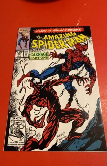 The Amazing Spider-Man #361 (1992)1st Carnage higher grade