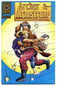 ARCHER AND ARMSTRONG #0-GOLD LOGO VARIANT-VALIANT 1992