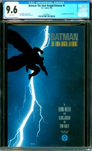 Batman: The Dark Knight Returns #1 CGC Graded 9.6 1st appearance of Carrie Ke...