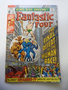 Fantastic Four Annual #8 (1970) VG Condition moisture stain