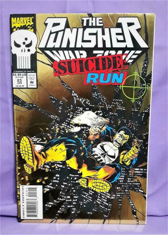 Marvel PUNISHER VARIANT COVER 2-Pack Punisher #57 War Zone #23 (Marvel, 1991)!