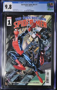 Spectacular Spider-Men #1 CGC 9.8 Miles Morales/Peter Parker Team-Up Marvel 2024