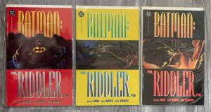 1992 BATMAN Run Riddler Run #1-3 SC VF 8.0 DC Comics SET of 3 Mark Badger