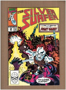 Silver Surfer #39 Marvel Comics 1990 Alan Grant VF+ 8.5