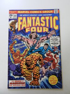 Fantastic Four #153 (1974) FN+ condition MVS intact see description