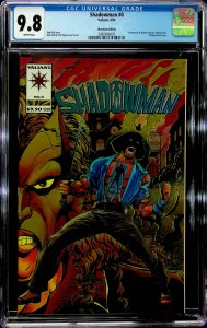 Shadowman #0 Chromium Cover (1994) - CGC 9.8 Cert#3980686005