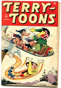 TERRY-TOONS #40 1946-3rd MIGHTY MOUSE-TIMELY FUNNY ANIMALS-good/very good G/VG