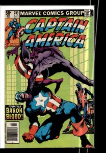 Captain America #254 (1981) Captain America [Key Issue]